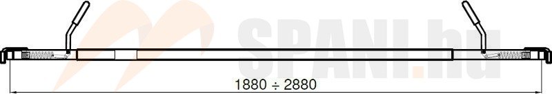 Teherkitámasztó acél 1920-2720 - Kína