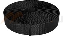 Heveder fekete 25mm 800kg