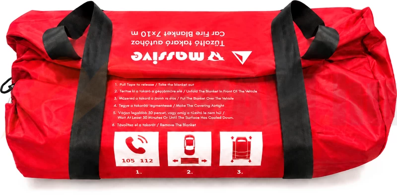 Fire Cover Pro 7x10m SILICA tűzoltó takaró