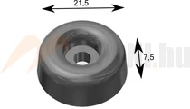 Ütközőgumi kerek dia 21,5x7,5
