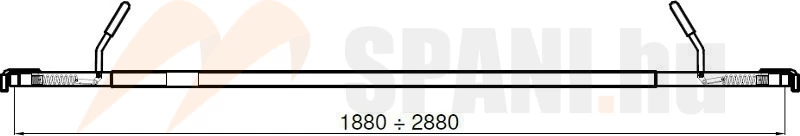 Teherkitámasztó acél 1960-2910 - Kína