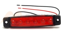 Helyzetjelző 6LED piros 560.06 24V