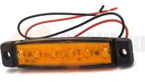 Helyzetjelző 6LED sárga 560.05 24V