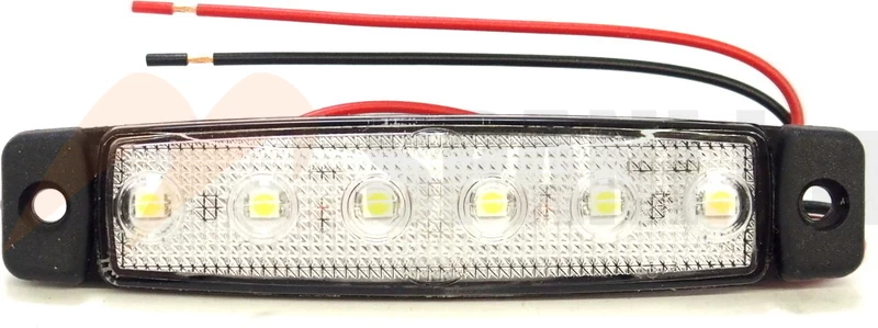 Helyzetjelző 6LED fehér 560.07 24V