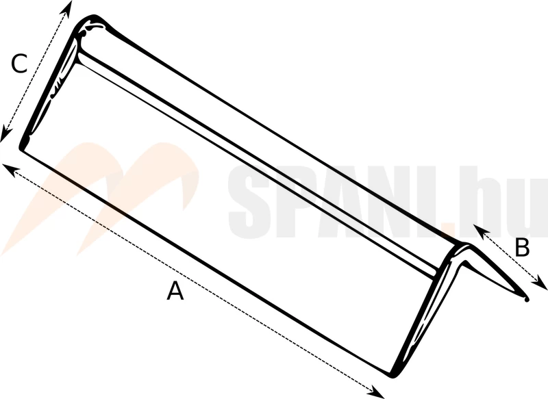 Spanifer élvédő 1200mm