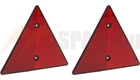 Háromszög prizma piros csavaros