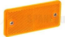 Prizma téglalap sárga csavarozható 90x40