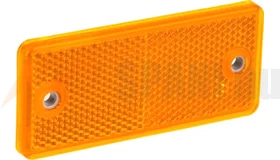 Prizma téglalap sárga csavarozható 90x40