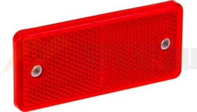 Prizma téglalap piros csavarozható 90x40