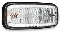 Helyzetjelző fehér LED 12-36V csak lámpa FRISTOM