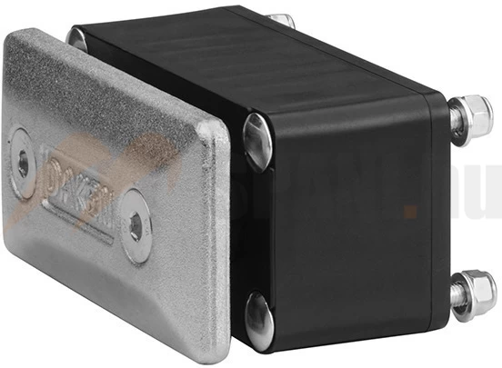 Ütköző rugós műa-fém 200x100x123 4 furatos